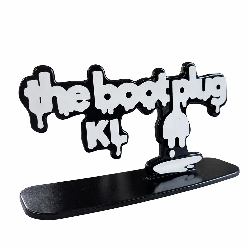 The Boot Plug 3D logo