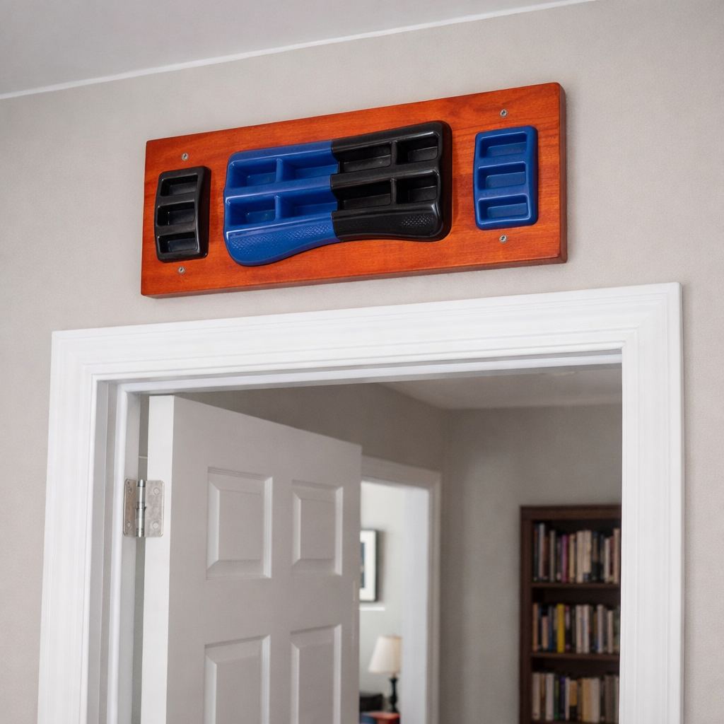 Custom hangboard